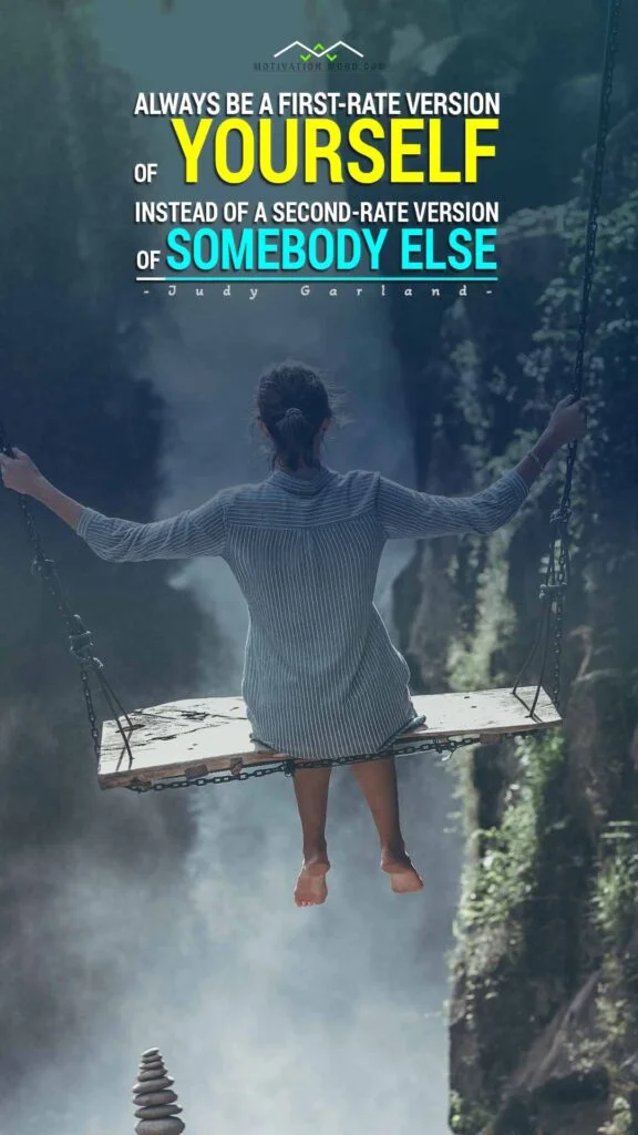 200+ Motivational Quotes to Inspire You Today 7 Always be a first-rate version of yourself, instead of a second-rate version of somebody else. - Motivational quotes