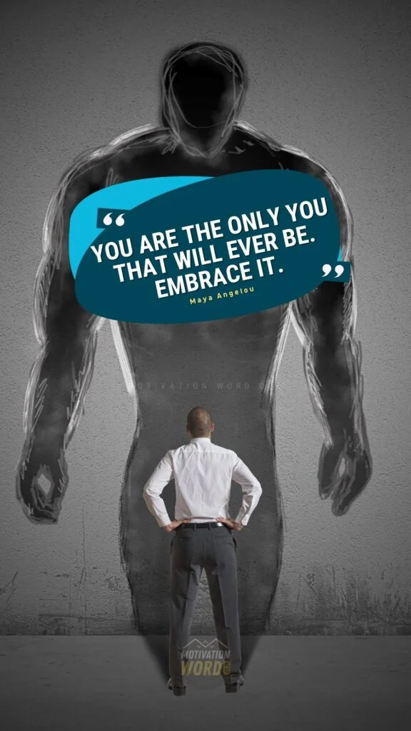 35+ Most Inspirational Maya Angelou Quotes To Lift Your Spirits 21 You are the only you that will ever be. Embrace it. Maya Angelou Quotes